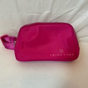 Trina Turk hot pink belt bag